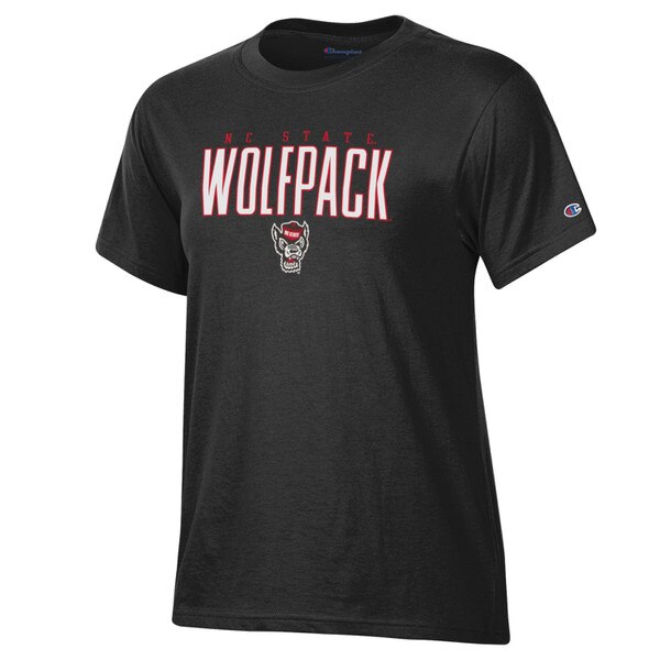 Black Ladies Short Sleeve Tee - NC